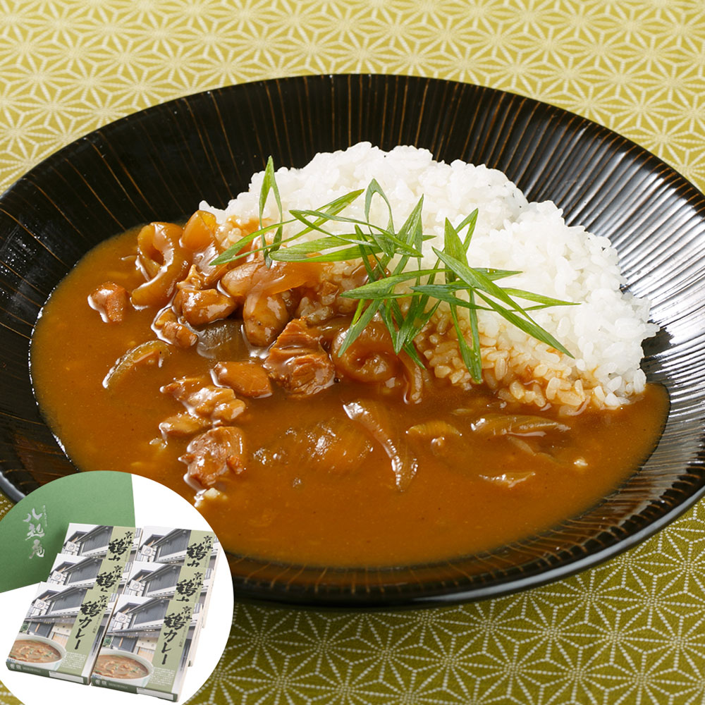 京都 京の鳥どころ 八起庵 京風鶏カレー 230g×6食 レトルトカレー ギフト 詰め合わせ 和風だし 老舗 鶏肉 チキンカレー