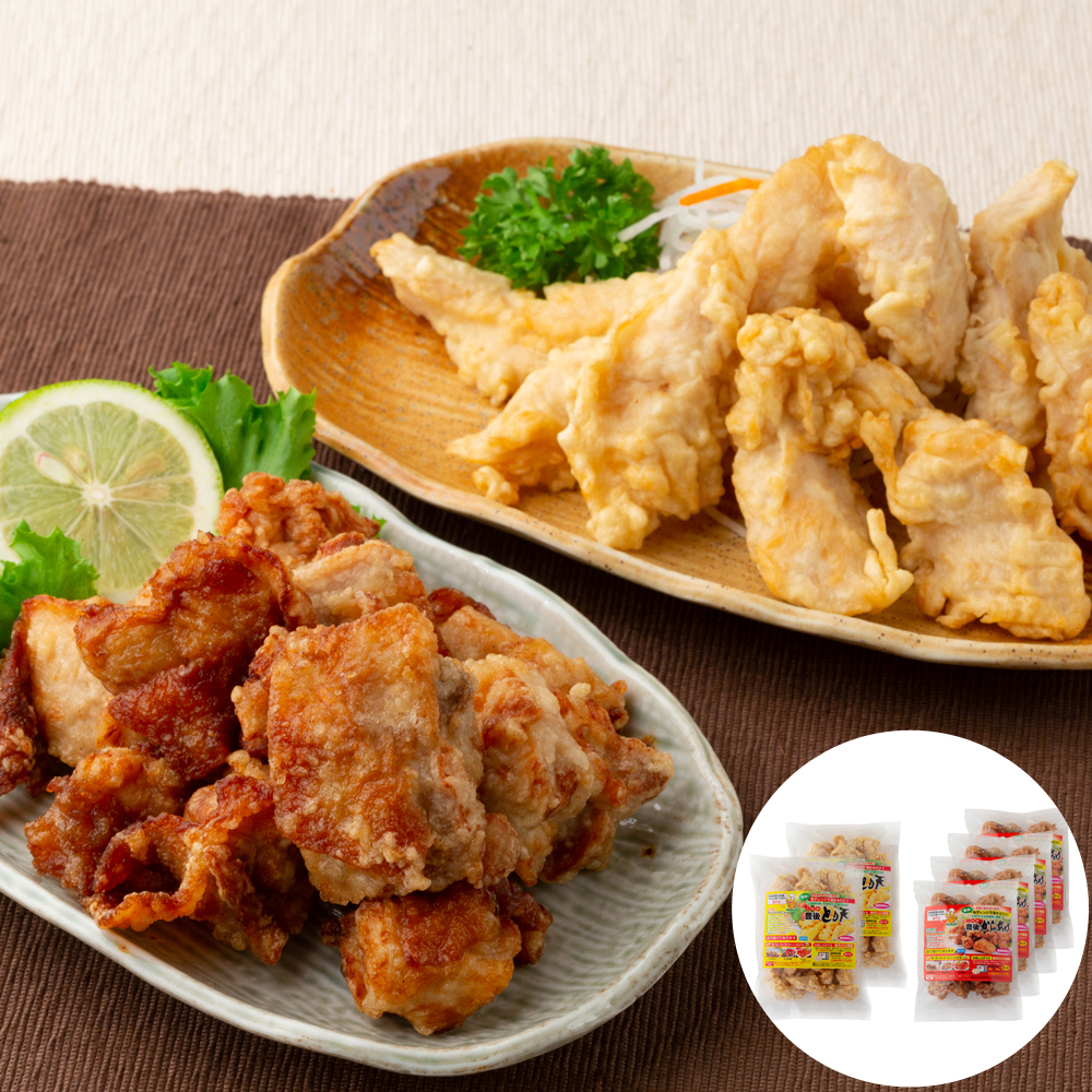 大分名物 豊後 とり天 唐揚げ セット 2.2kg とりてん からあげ 鶏肉 国産 冷凍 おかず お弁当 レンジ 温めるだけ 簡単調理