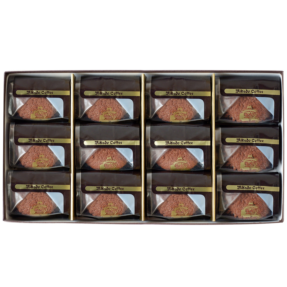 ミカド珈琲 トリュフショコラケーキ 12個 焼き菓子 チョコレート ケーキ スイーツ ギフト 贈り物 プレゼント お取り寄せ