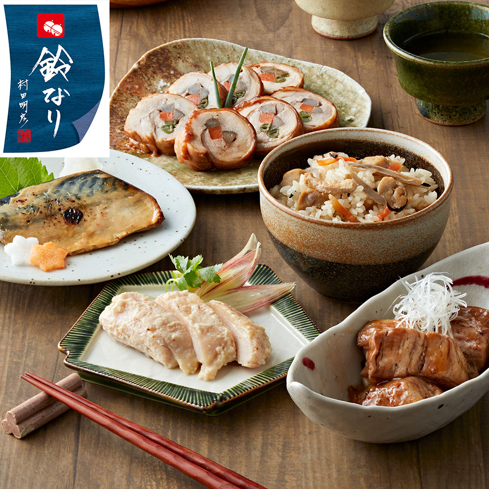鈴なり 本格惣菜 5種セット 和惣菜 詰め合わせ 豚角煮 鶏西京焼 さば西京焼 お取り寄せ グルメ ギフト