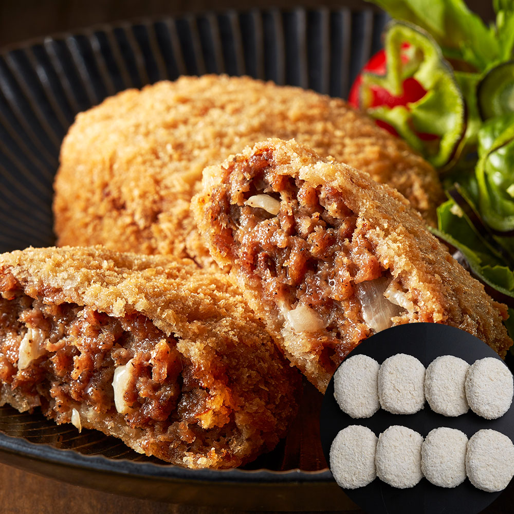大阪 洋食Revo 黒毛和牛 メンチカツ 8個 惣菜 冷凍 お取り寄せ グルメ 百名店 レボ 100% 高級 肉 ギフト プレゼント 贈り物