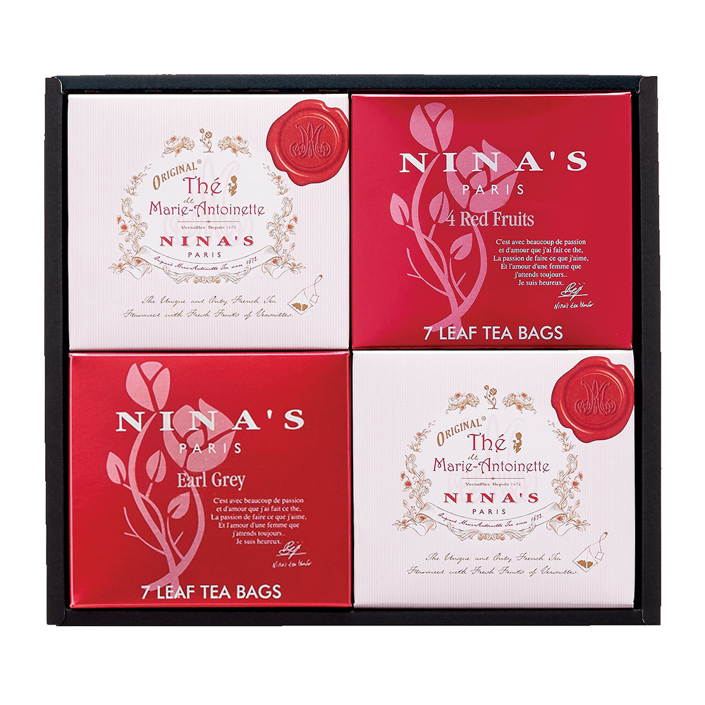 ニナス 紅茶 NINA'S ティーバッグ ティーパック 3種セット 3g×7袋×3種