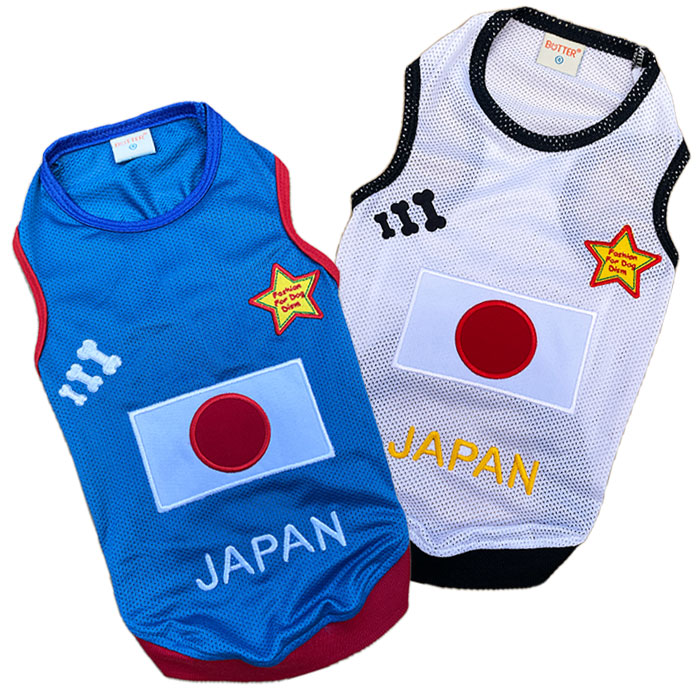 犬服 JAPAN メッシュタンクトップ ( 大型犬用 ) 日本代表