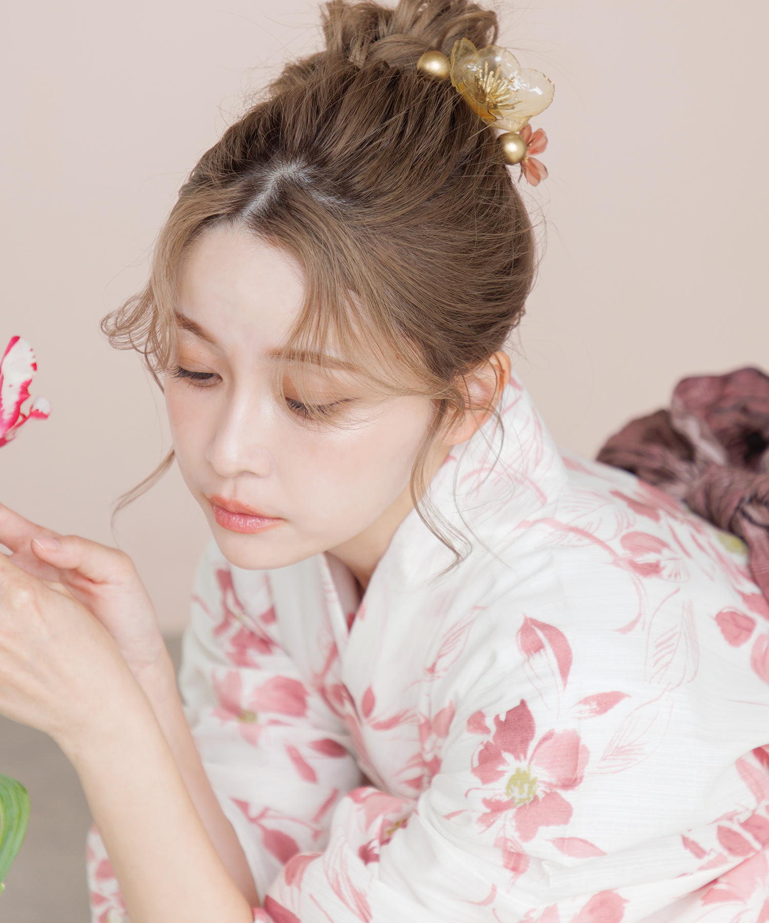 Dita（ディータ） 髪飾り パール 成人式 和装 袴 花 卒業式 レディース