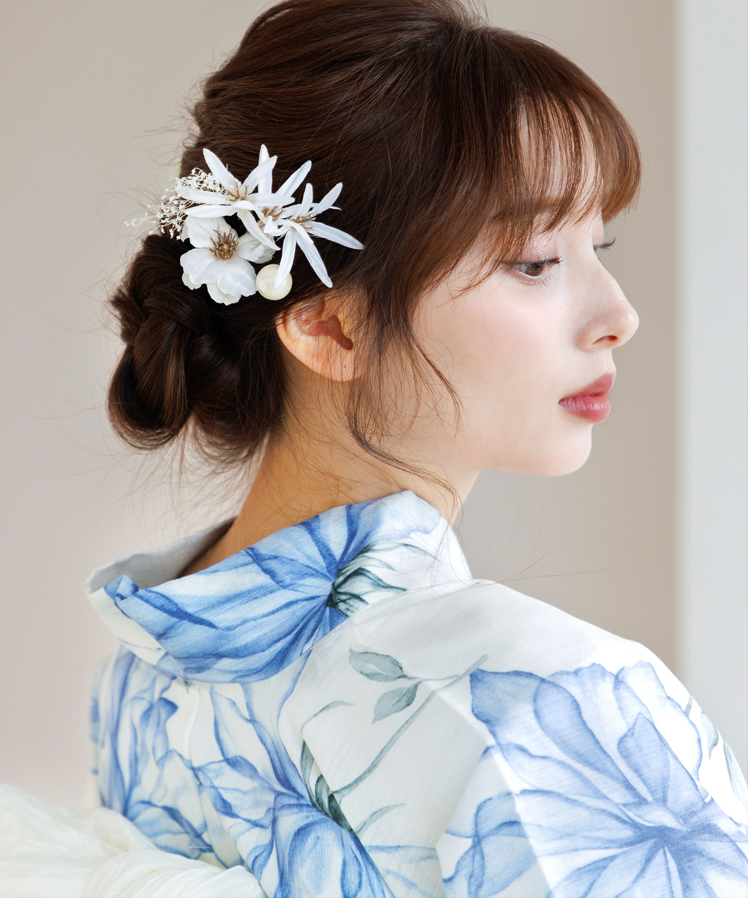 Dita（ディータ） 髪飾り 成人式 和装 袴 花 卒業式 パール レディース