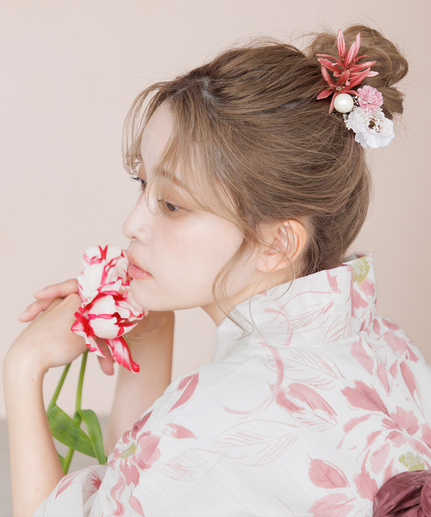 Dita（ディータ） 髪飾り 成人式 和装 袴 花 卒業式 パール レディース