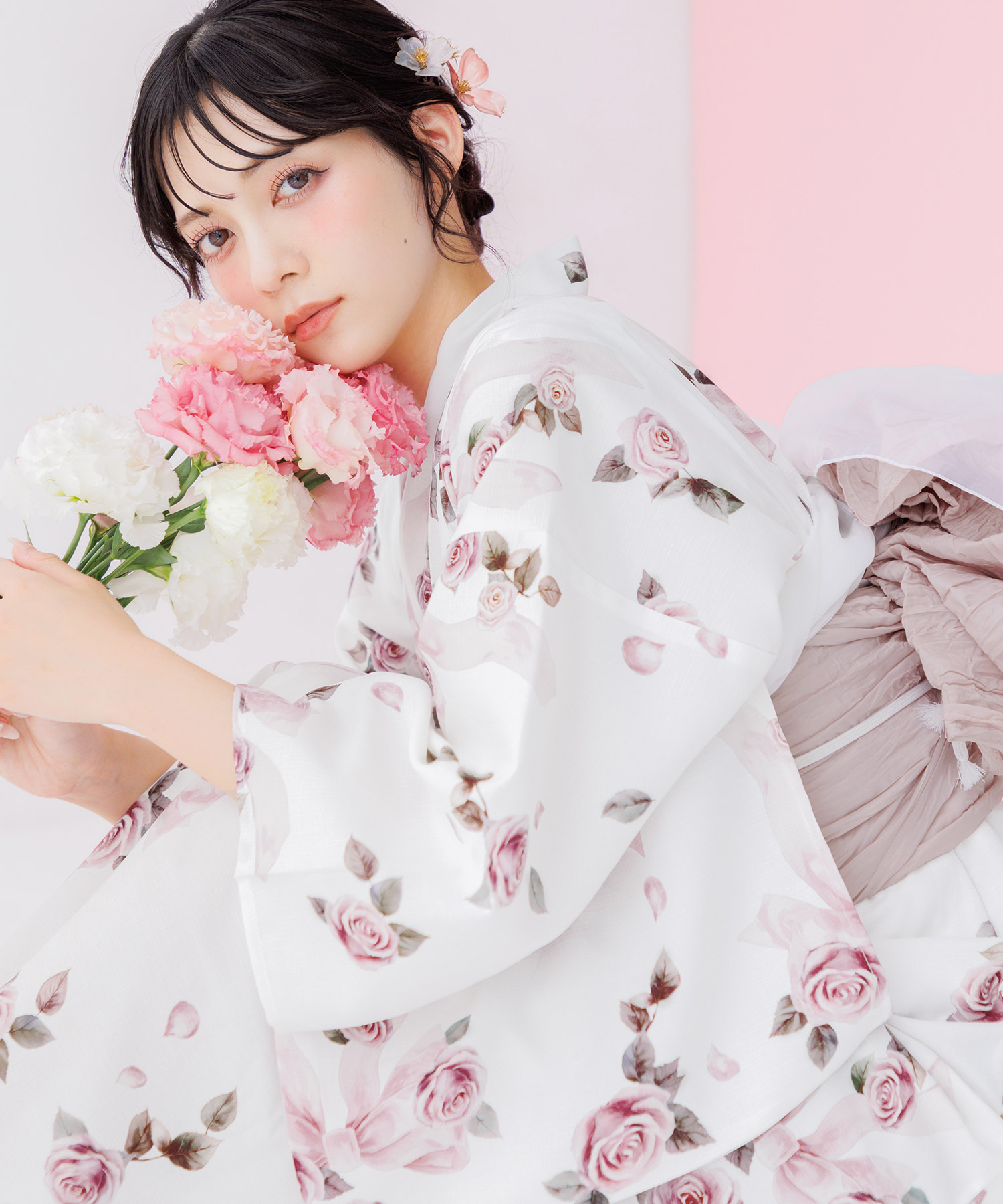 Dita（ディータ） 浴衣 ワンピース セパレート レディース セット 二部