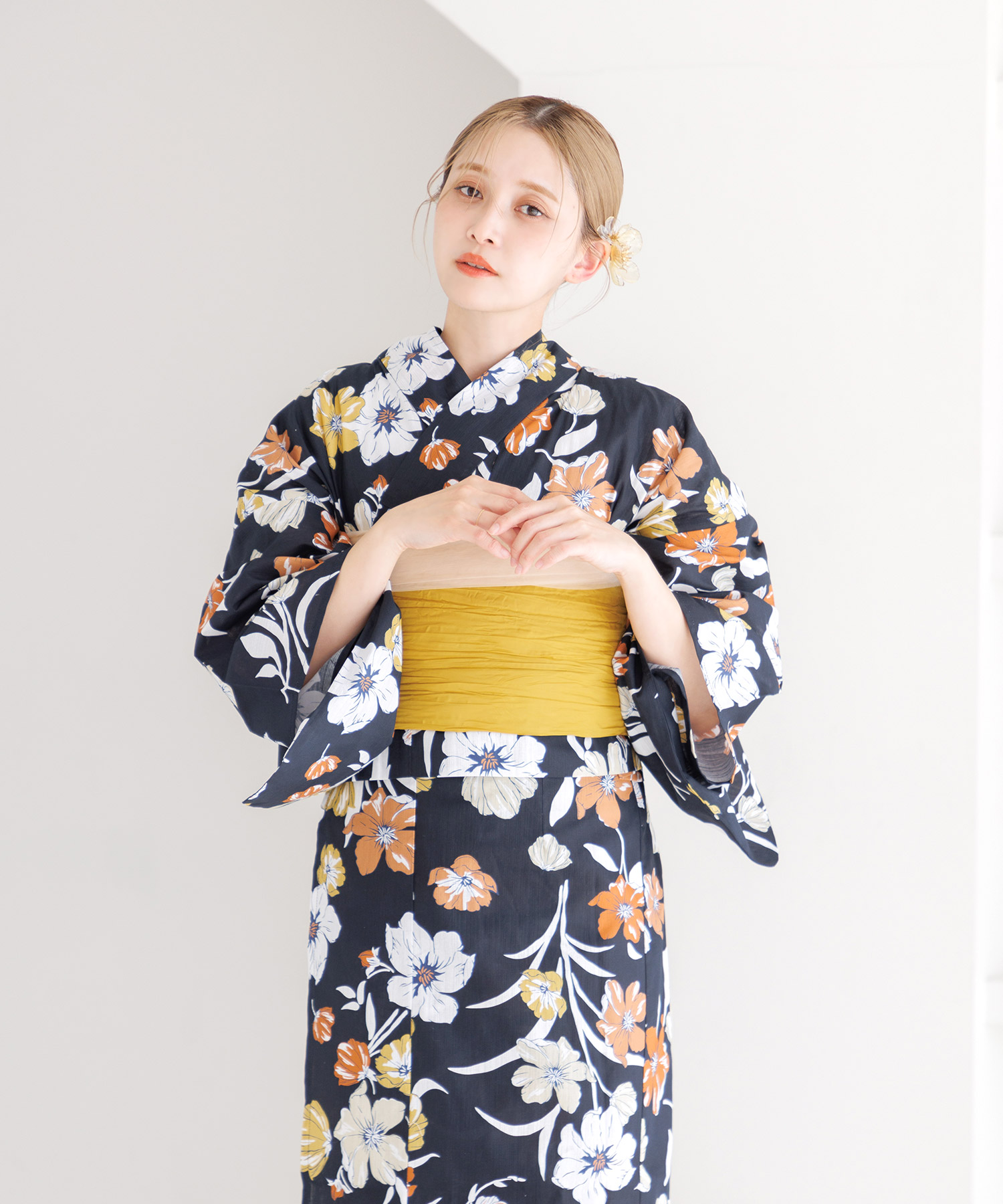 浴衣 セット レディース セパレート 二部式  帯 簡単 50代 40 (先行予約/6月中旬〜順次発...