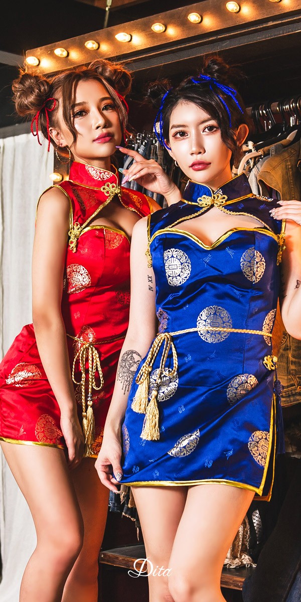 チャイナドレス コスプレ衣装 レディース Malymoon(マリームーン
