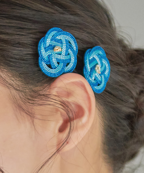 髪飾り 和装 袴 卒業式 レディース 浴衣 着物 振袖 ウエディング 結婚式 ヘアアクセサリー 二次会 七五三 簡単 黒 赤 梅結び セット 2026年（ゆうパケット） | Dita | 06