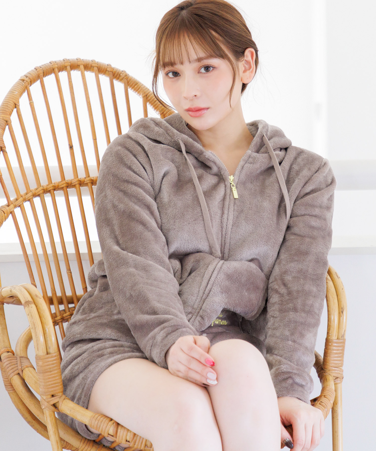 Dita パジャマ レディース 長袖 前開き 秋 冬 ルームウェア