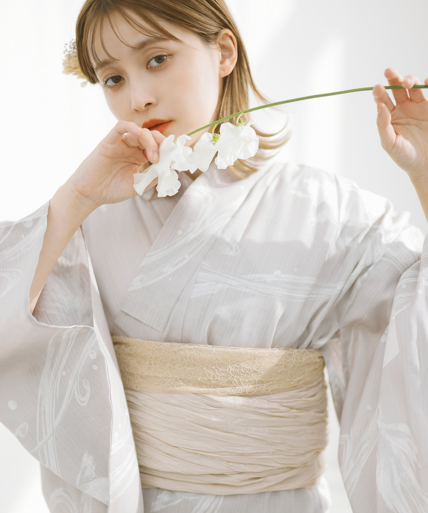 Dita（ディータ） 浴衣 セット レディース 簡単（ゆかた・しわ兵児帯