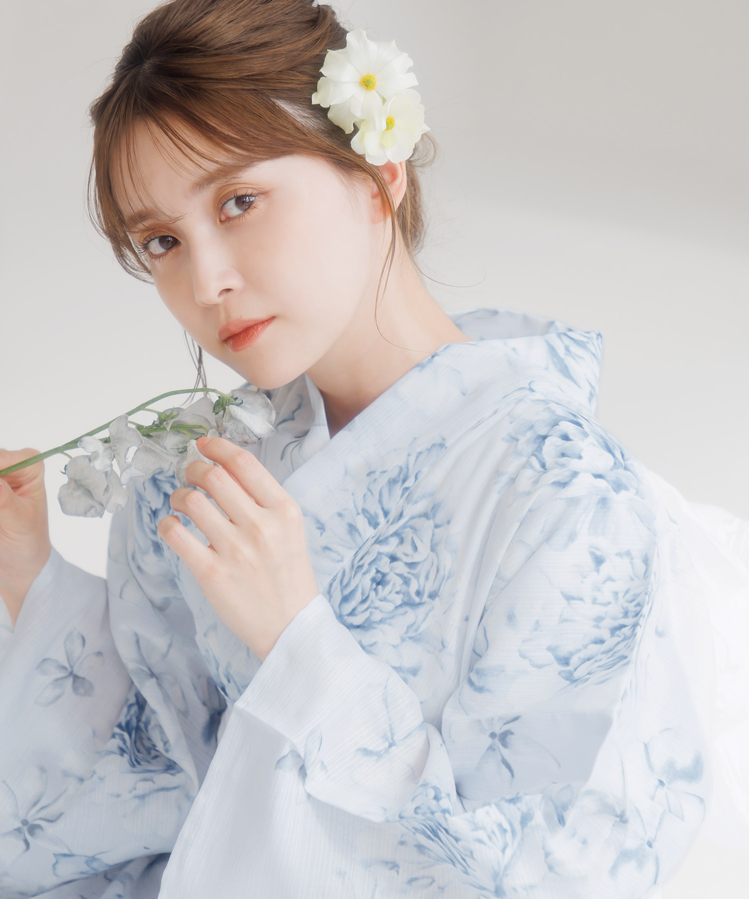 Dita（ディータ） レディース 浴衣 セット 簡単（ゆかた・しわ兵児帯
