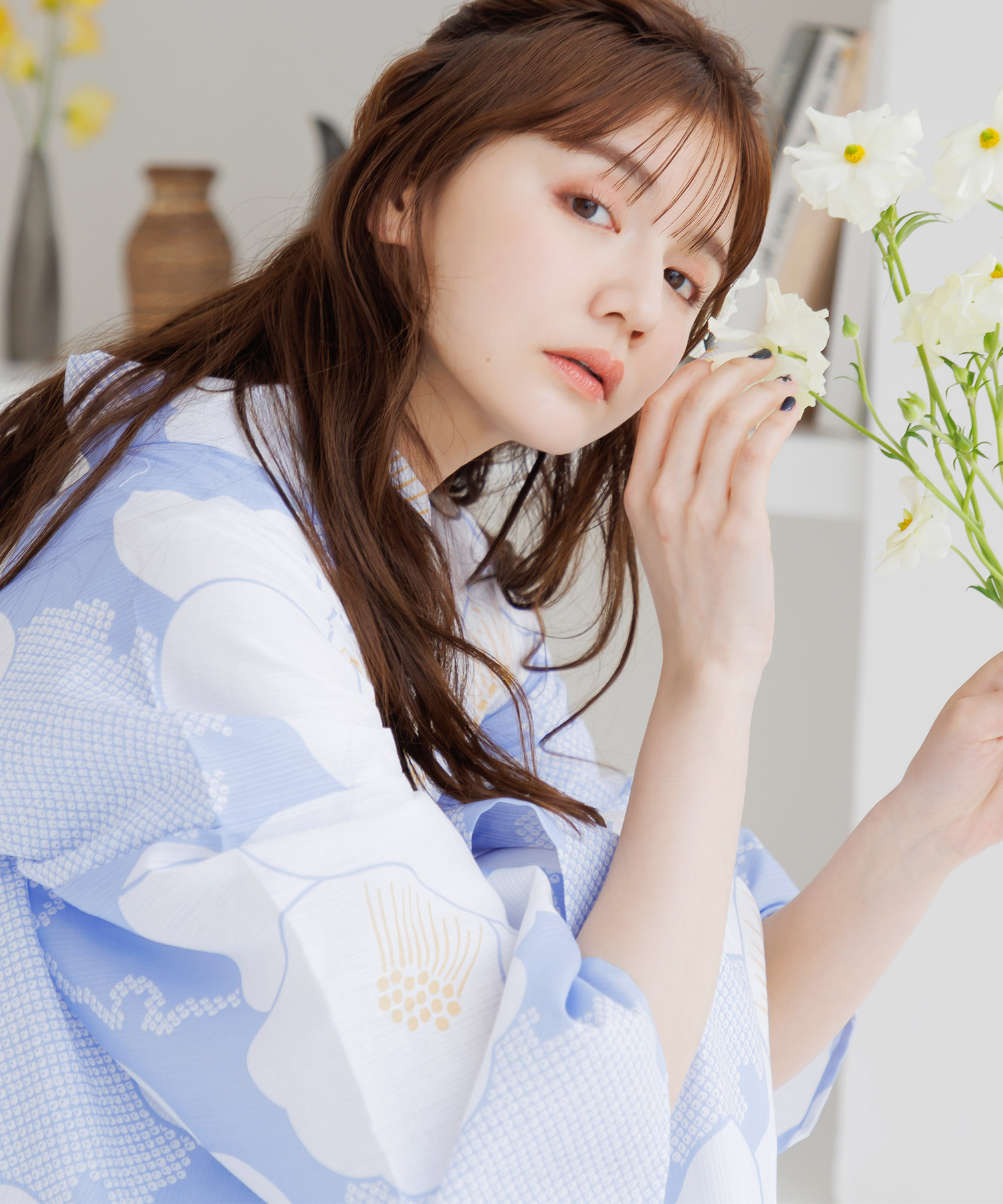 Dita（ディータ） 浴衣セット レディース 簡単（ゆかた・しわ兵児帯