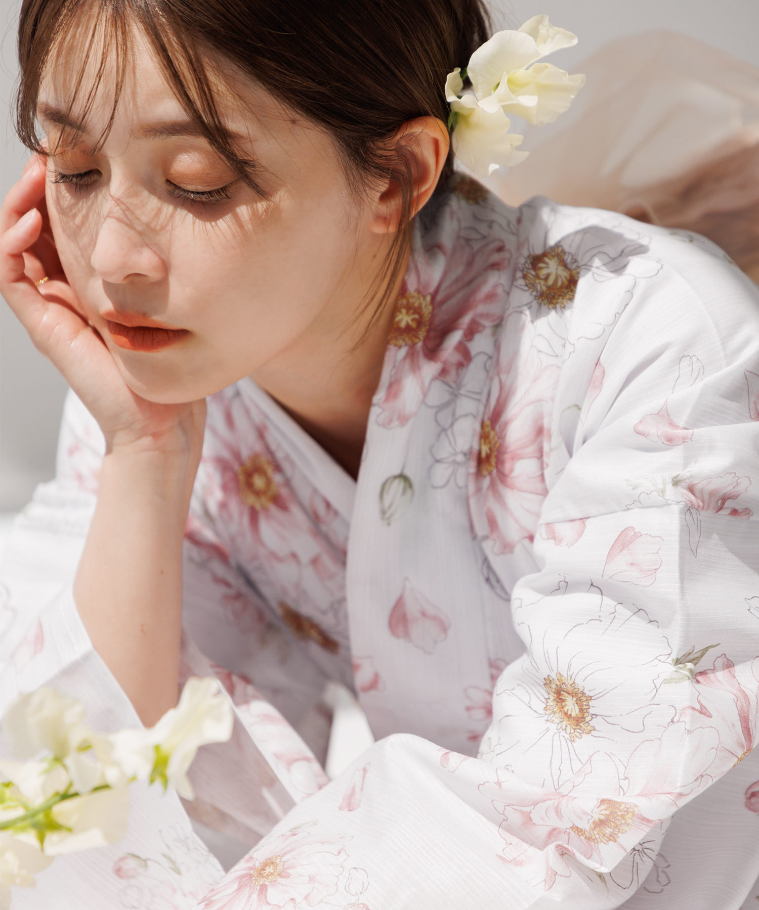 Dita（ディータ） レディース 浴衣 セット 簡単（ゆかた・しわ兵児帯