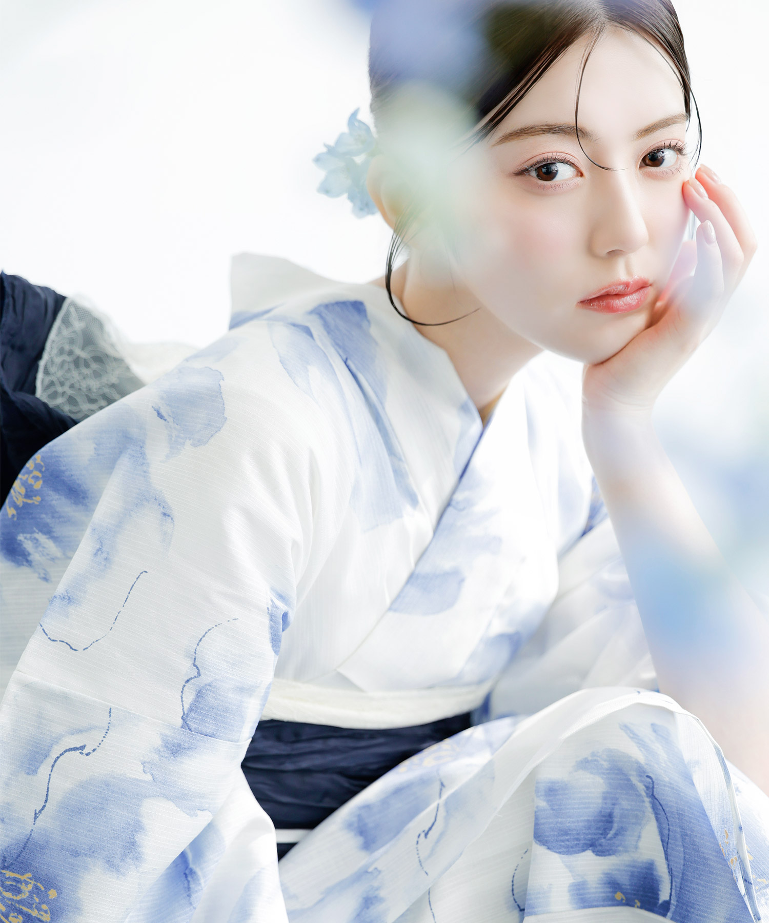 Dita（ディータ） レディース 浴衣 セット 簡単（ゆかた・しわ兵児帯