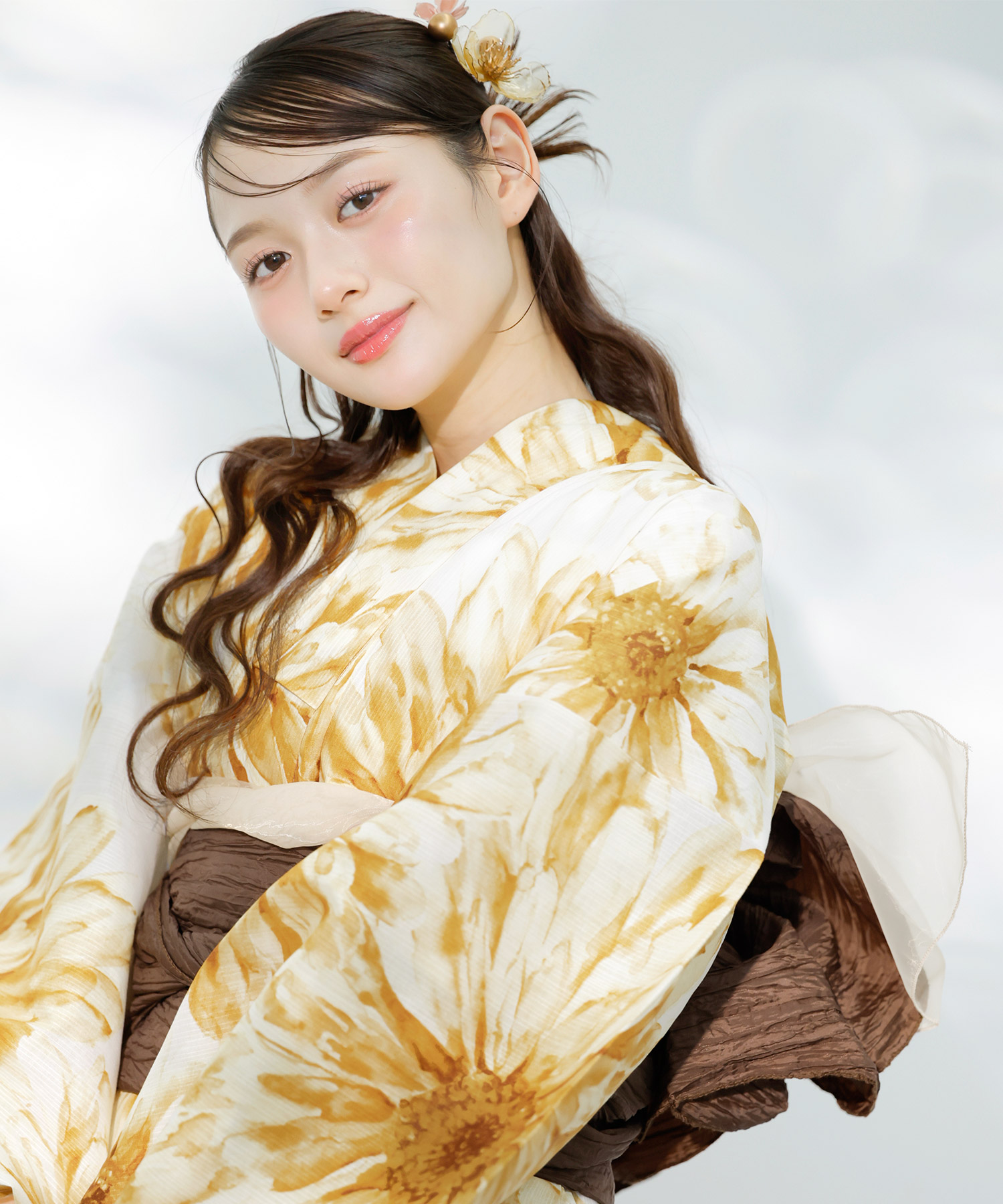 Dita（ディータ） レディース 浴衣 セット 簡単（ゆかた・しわ兵児帯