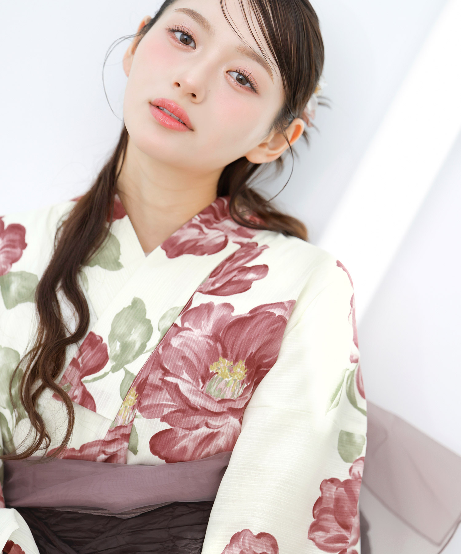Dita（ディータ） レディース 浴衣 セット 簡単（ゆかた・しわ兵児帯