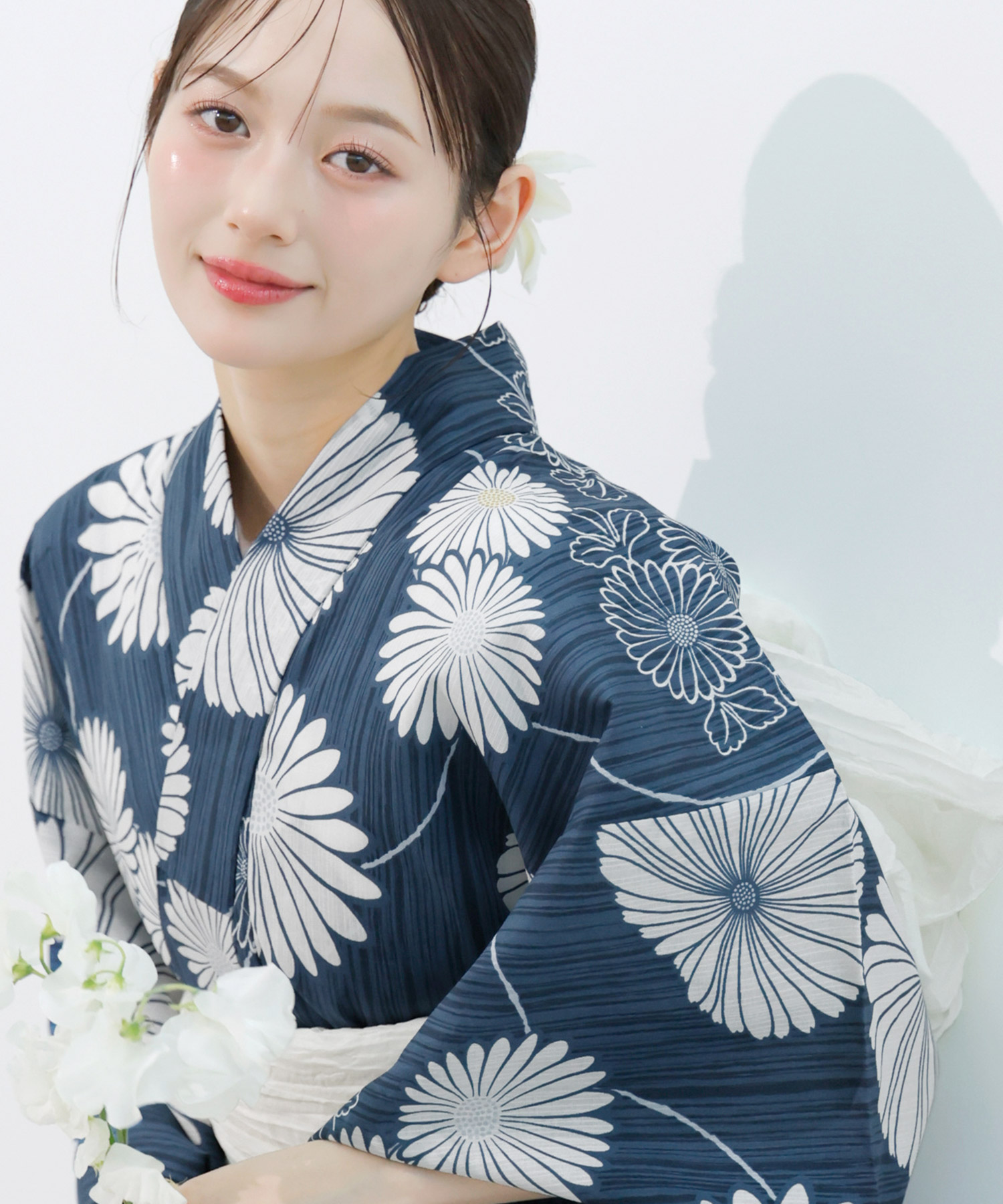 Dita（ディータ） レディース 浴衣 セット 簡単（ゆかた・しわ兵児帯