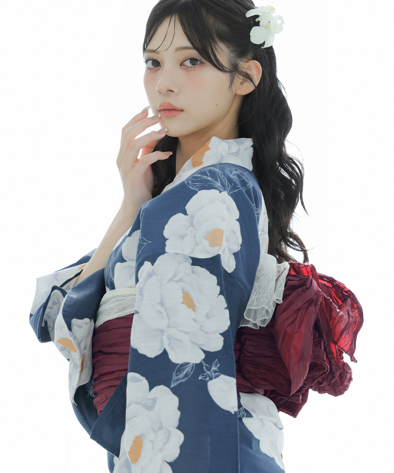 Dita（ディータ） 浴衣 レディース セット 簡単（ゆかた・しわ兵児帯