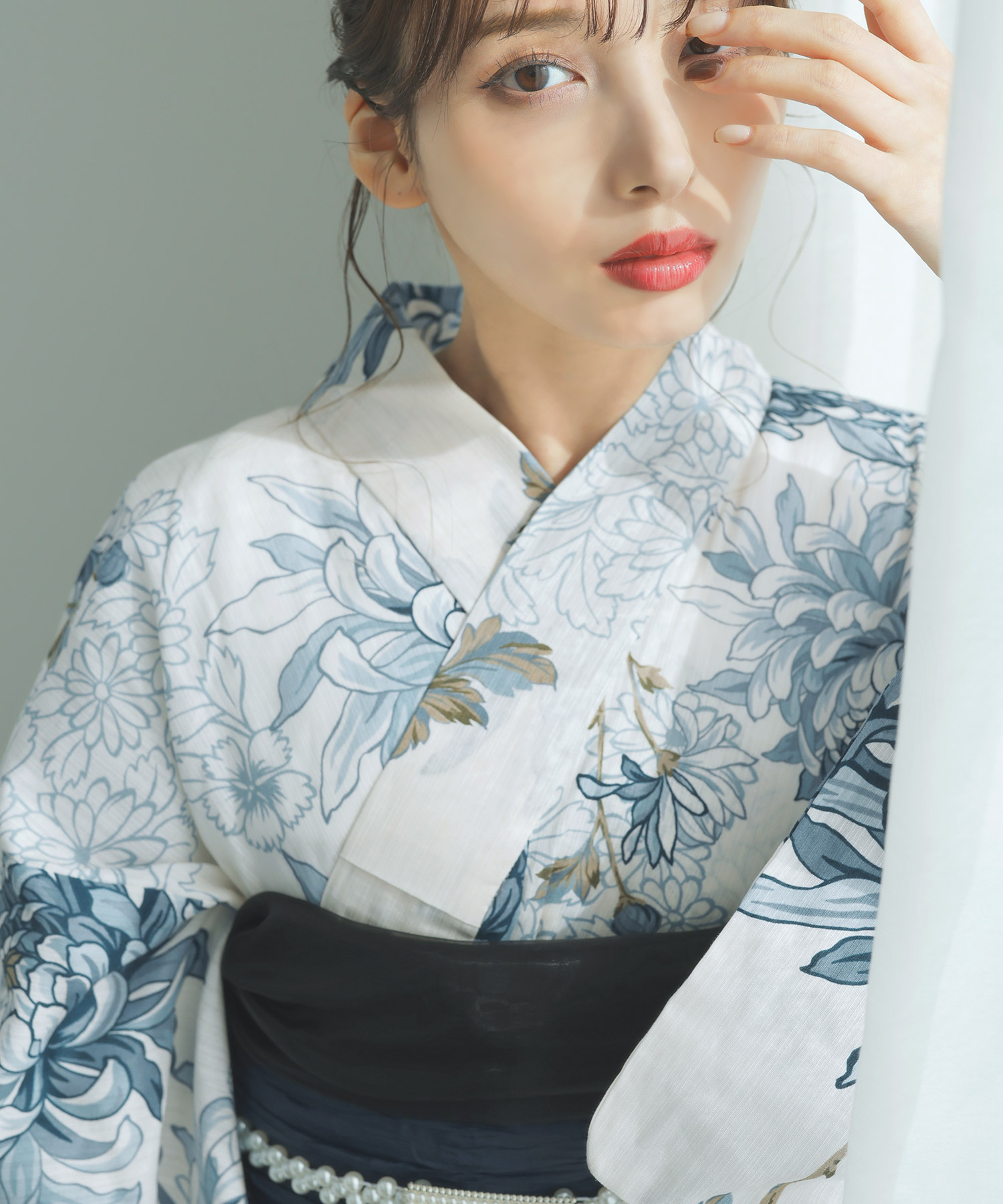 Dita（ディータ） 浴衣 レディース セット 簡単（ゆかた・しわ兵児帯
