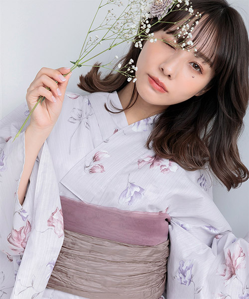 Dita 浴衣セット レディース 簡単（ゆかた・しわ兵児帯・下駄