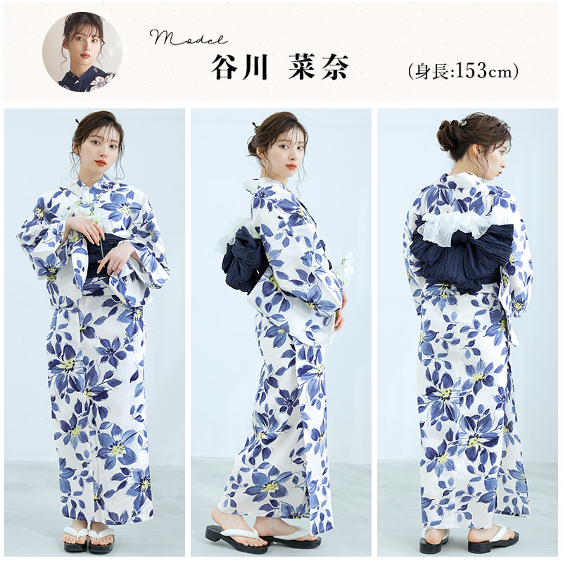 dita 浴衣　如月の桔梗　青系 Dita（ディータ） 【先行予約/5月中旬より順次発送予定】浴衣