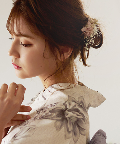 髪飾り 成人式 和装 袴 花 卒業式 レディース 浴衣 着物 振袖 ウエディング 結婚式 ヘアアクセサリー 二次会 七五三 かすみそう ドライフラワー（ゆうパケット） | Dita | 16