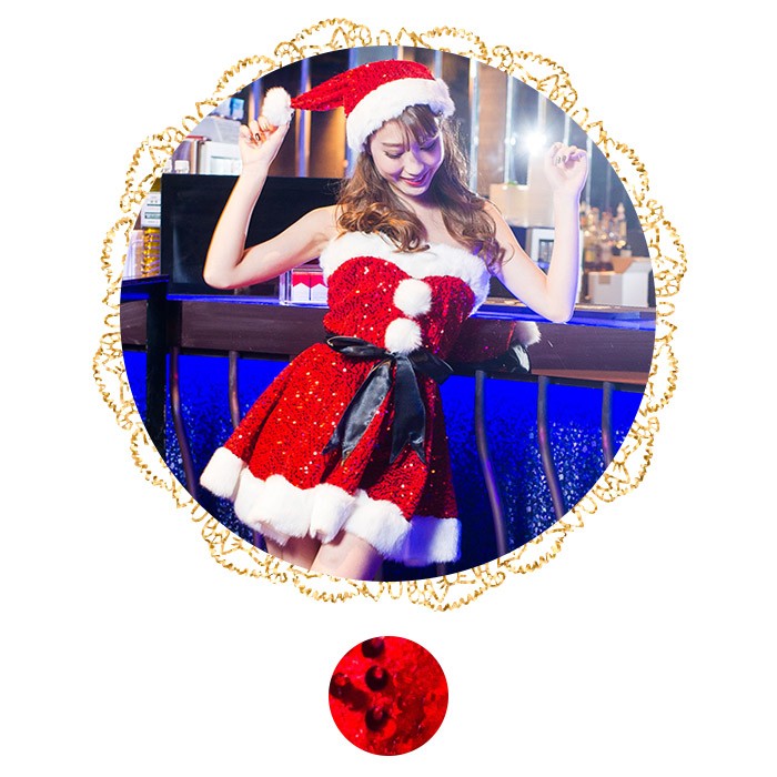 2点セット】Wrapping santa プレゼントサンタ vcsst-23561-1-na