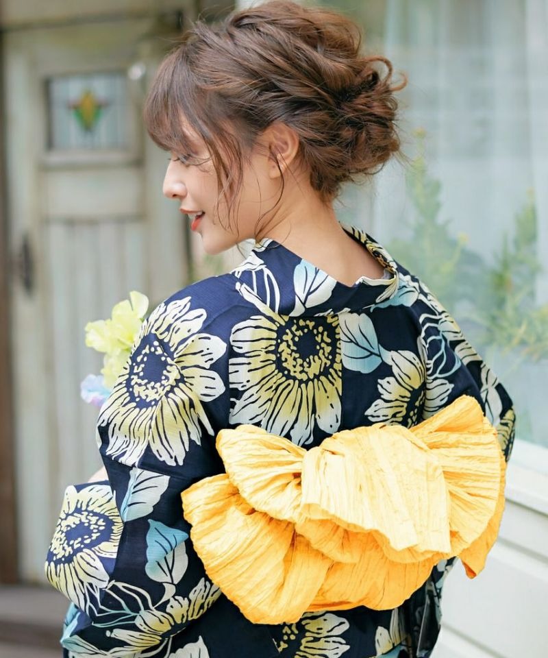 Dita 浴衣帯 長尺 兵児帯 レディース リバーシブル 帯だけ