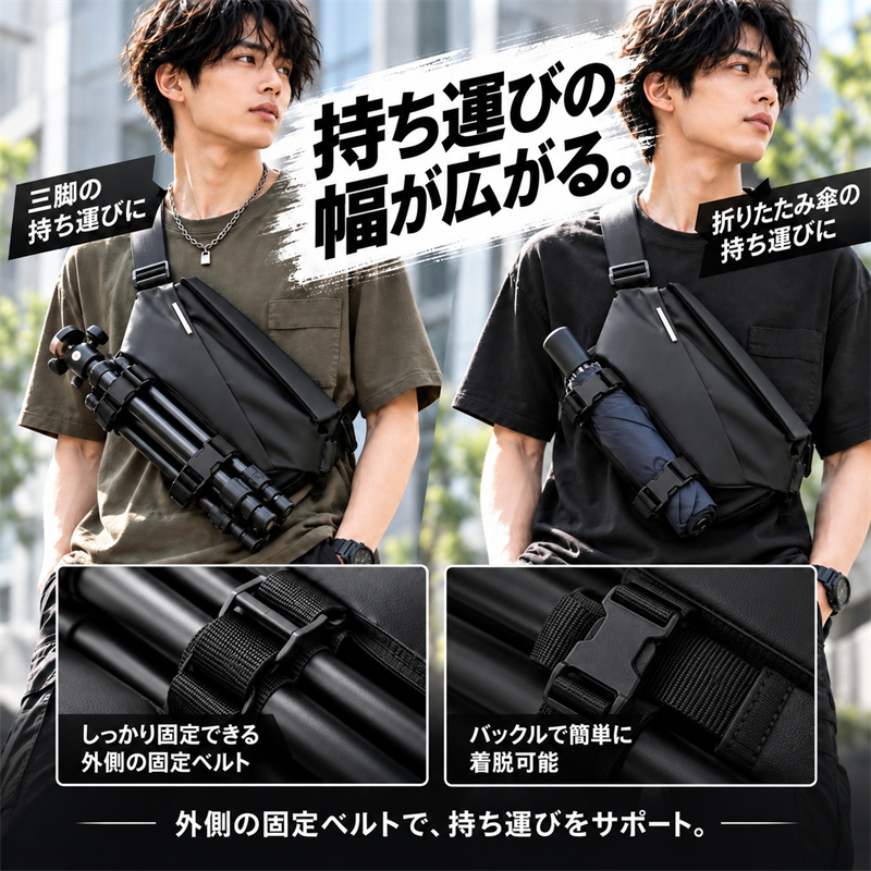 送料無料 ショルダーバッグ メンズ 軽量 防水 iPad11インチ対応 大容量