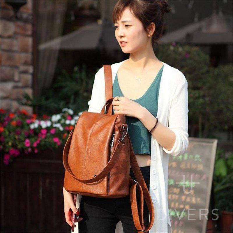 3way BAG／black leather／リュック Nylon OX 3WAY BAG / GRAY | R/F STORE | SQUALO W