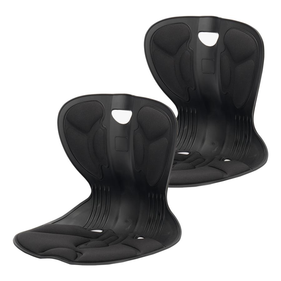 2個セット カーブルチェア コンフィ 姿勢 サポート チェア 椅子 座椅子 腰痛 予防 軽減 背筋 60代 70代｜diversity-store｜02