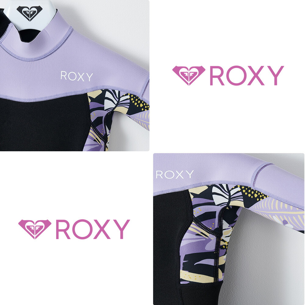 ROXY ロキシー ウェットスーツ キッズ スプリング バックジップ