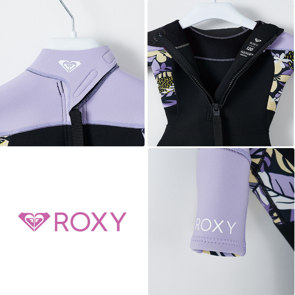ROXY ロキシー ウェットスーツ キッズ スプリング バックジップ