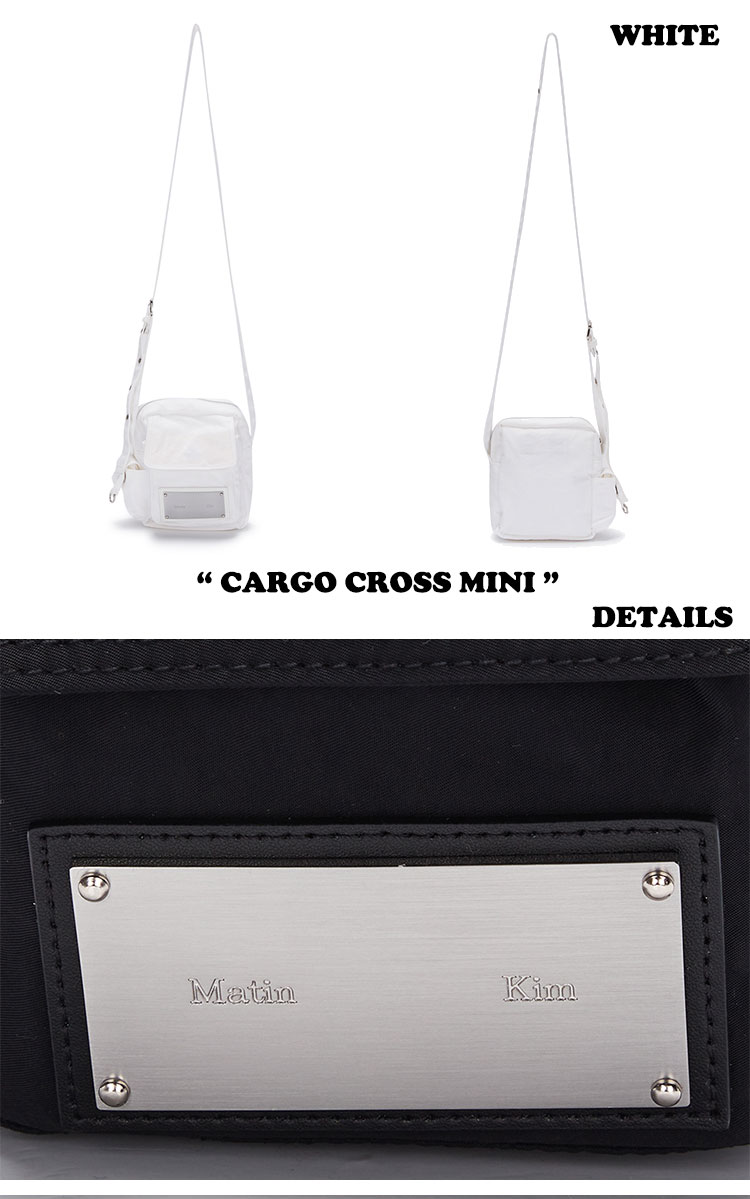 マーティンキム クロスバッグ Matin Kim CARGO CROSS MINI カーゴ