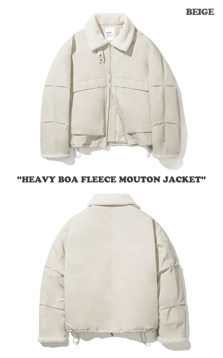 コードグラフィー アウター CODEGRAPHY メンズ レディース HEAVY BOA FLEECE MOUTON JACKET ヘビー ボア  フリース ムートン ジャケット 全3色 CBCW9JP001 ウェア