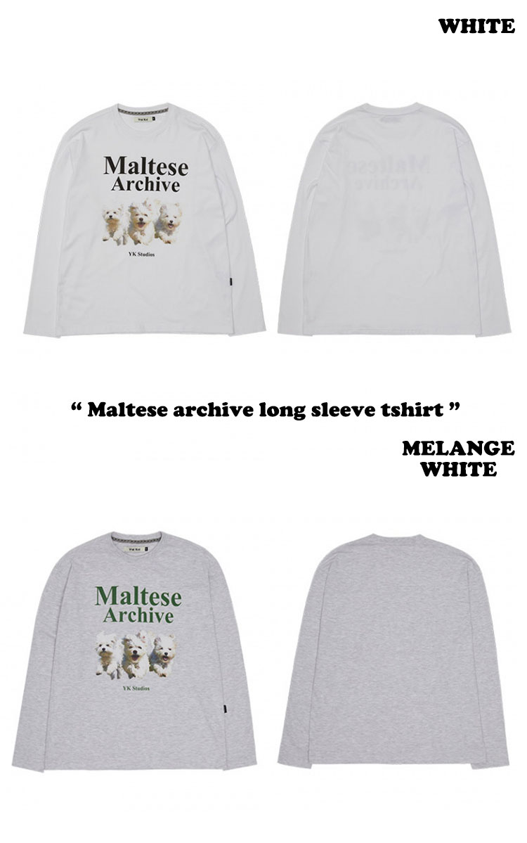 ワイケイ 長袖Tシャツ WAI KEI メンズ レディース Maltese archive