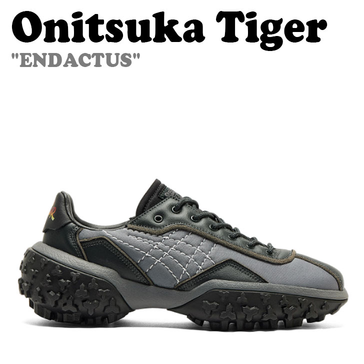 オニツカタイガー スニーカー Onitsuka Tiger ENDACTUS エンダクタス GRAPHITE GREY グラファイト グレー WHITE ホワイト 183B744-020 シューズ