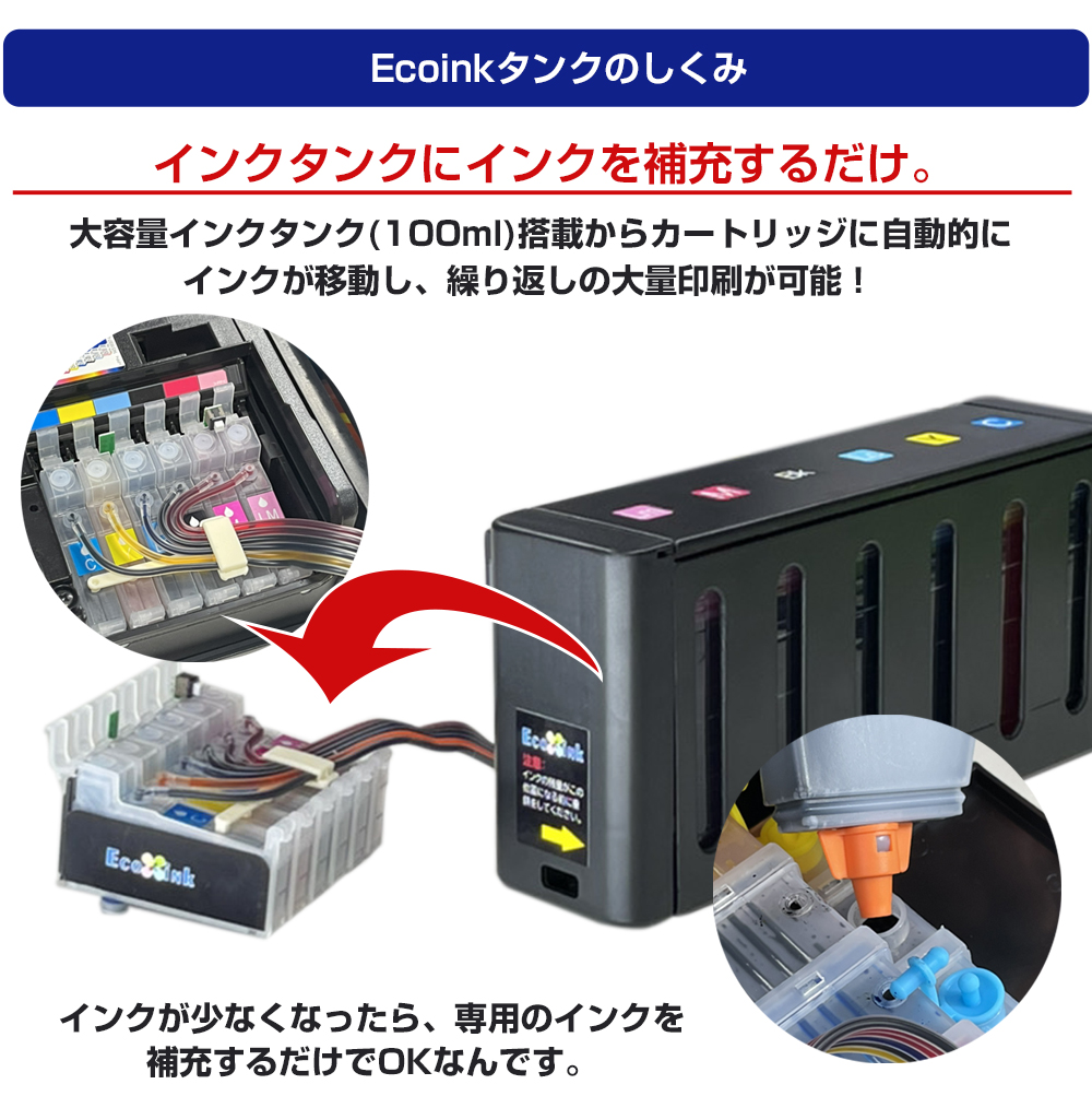 A3プリンター [ 受注生産 ]Ecoink Tank Printer CISSインク連続供給