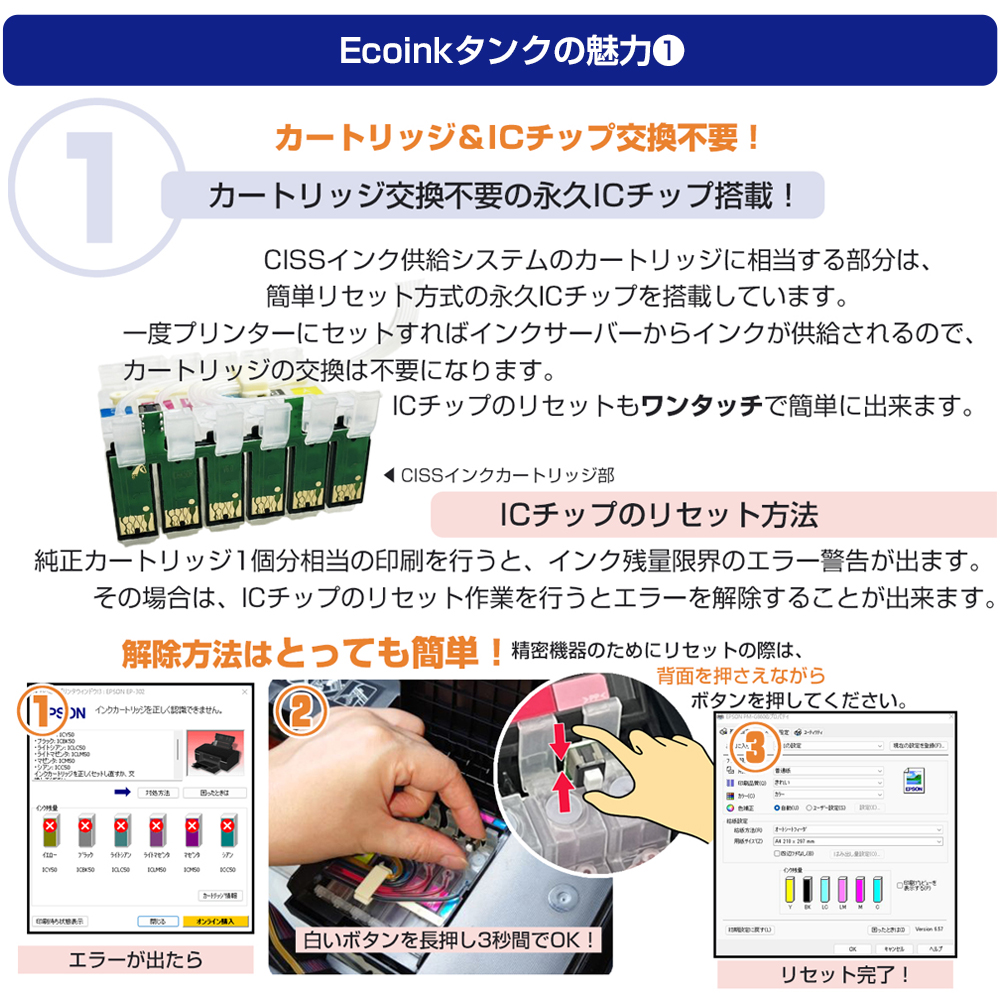 A3プリンター [ 受注生産 ]Ecoink Tank Printer CISSインク連続供給システム搭載プリンター 選べるプリンター インク100ml ×6色付き ゴミ削減でエコ タンク方式 : ecoinktank-a3-select : エコインク Yahoo!店 - 通販 -  Yahoo!ショッピング