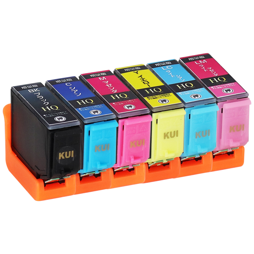 EPSON ・ KUI-L 6CL 6色セット 互換・プリンターインク - 店舗用品