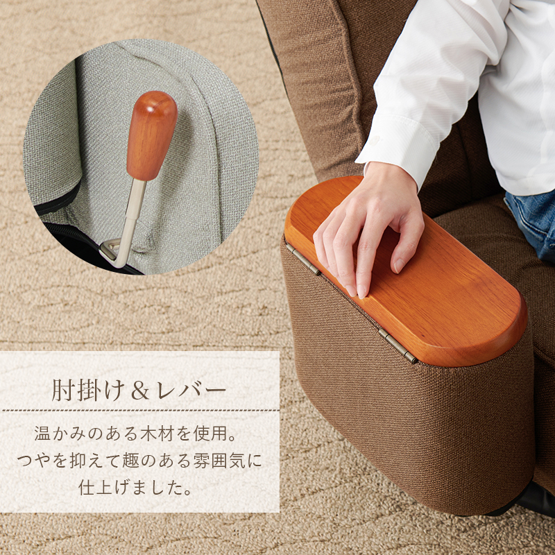 【新品】肘付き回転座椅子　ハイバック　3D背もたれ HAGiHARA 肘付き回転座椅子 ブラウン ポケットコイル ハイバック
