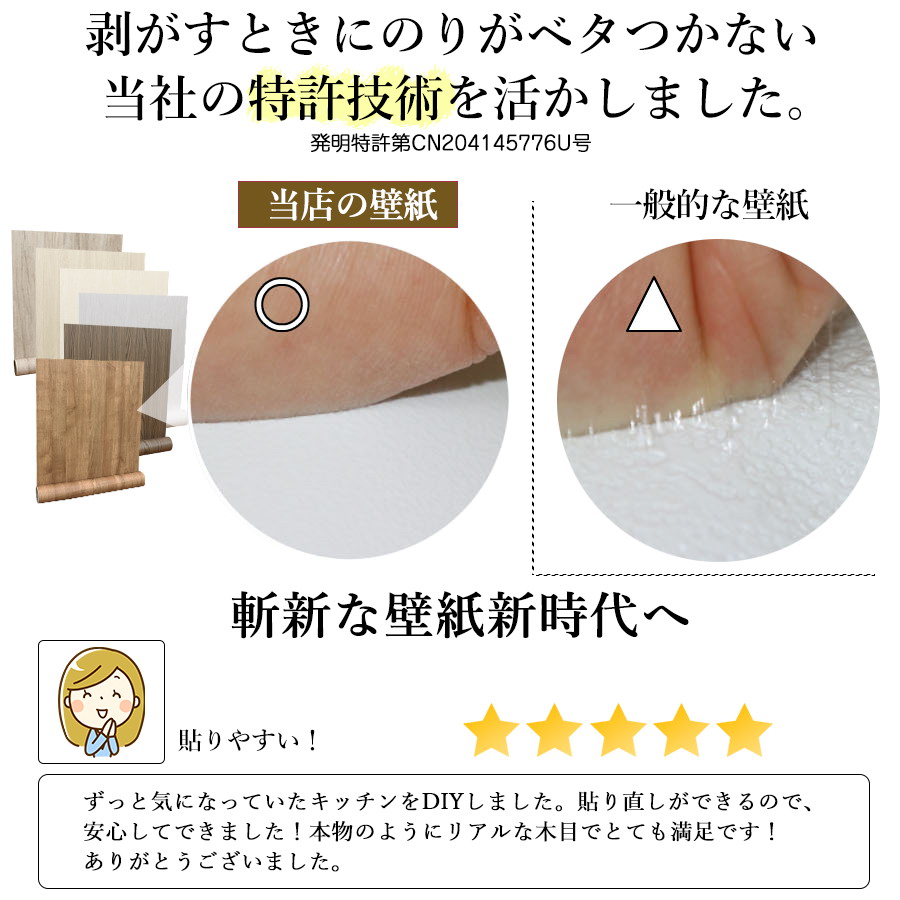 リメイクシート 木目 10m 壁紙 張り替え 自分で 簡単 壁紙シール おしゃれ のり付き はがせる 壁紙の上から貼る壁紙 白 防水 タイル テーブル 北欧 補修_1