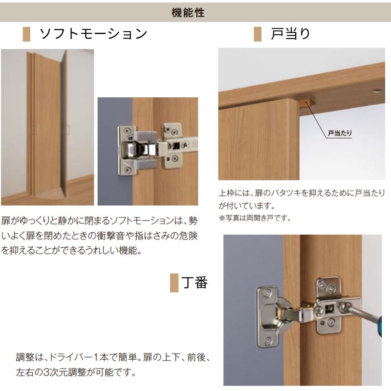 LIXIL クローゼット扉 ドア ラシッサS 両開き戸 LAA ケーシング枠 1223 リクシル トステム 開き戸 押入れ 棚 リフォーム DIY