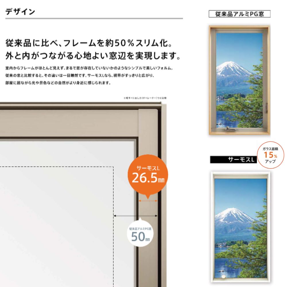 引違い窓 (在来テラス) W1801〜2100×H1510〜1800mm サーモスL 特注 オーダーサイズ 複層ガラス 樹脂アルミ複合サッシ 2枚建 引違い窓 リクシル LIXIL TOSTEM