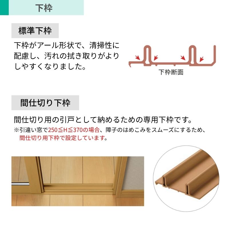 二重窓 内窓 YKK ウチリモ 3枚建 引違い窓 Low-E複層ガラス 透明3+A12+3mm/型4+A11+3mm W4001〜5000 H601〜1000mm YKKap 断熱 防音 結露対策 サッシ_6