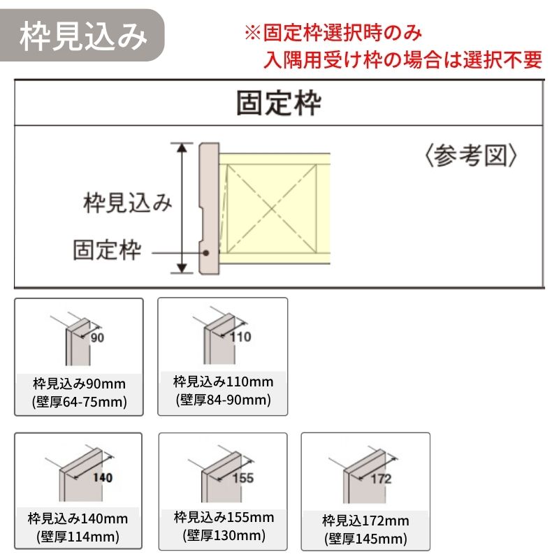 室内引戸 アウトセット納まり 特注 上吊引き戸 ベリティス MC型 UW幅553〜988×UH高さ1645〜2334mm 壁付け スタンダード 建具 交換 おしゃれ パナソニック DIY_7