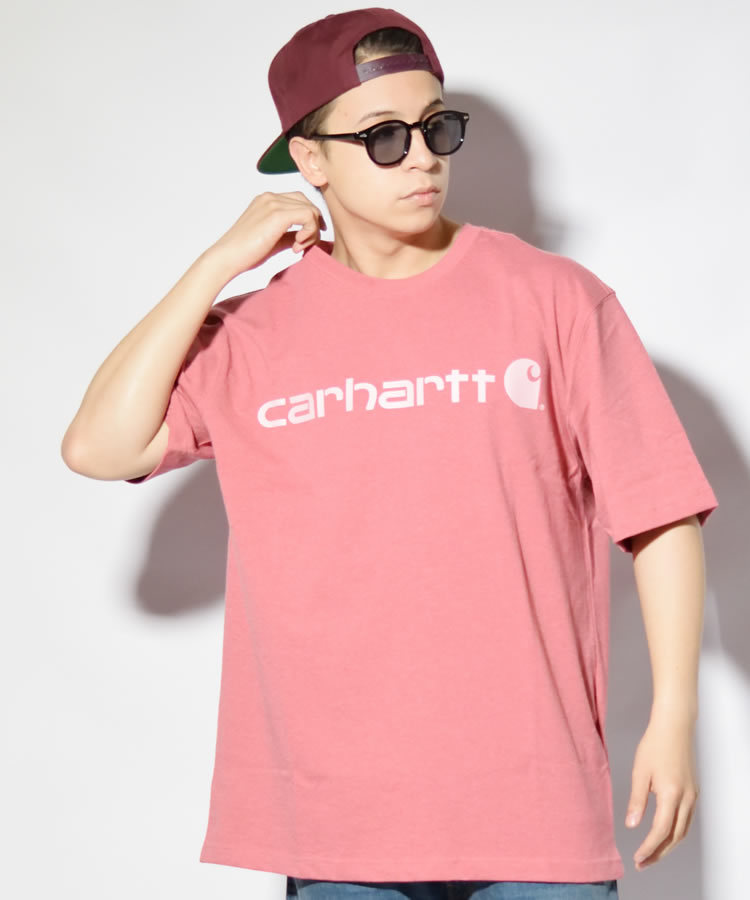 カーハート carhartt Tシャツ メンズ レディース 半袖 ブランド ロゴ