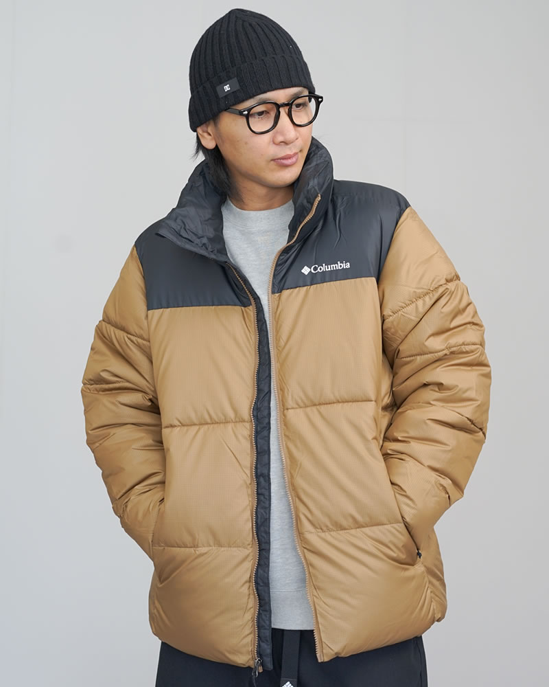 コロンビア 中綿ダウンジャケット メンズ アウター スタンドカラー Columbia PUFFECT II JACKET パフェクト2ジャケット WM9488